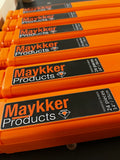 Maykker Squeegee Rubber Black Natural Soft (Koker 24 stuks) 35 cm